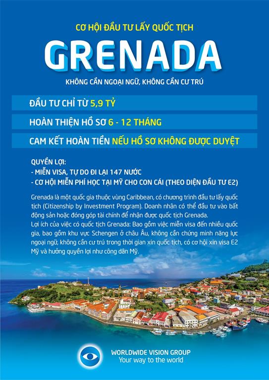 Tư vấn đầu tư lấy quốc tịch Grenada